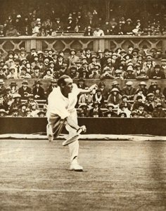 Tennismatch på Center Court i Wimbledon, c1930-talet, 1935. av Unbekannt
