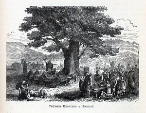Teutoner njuter av semester, 1882 av Unbekannt