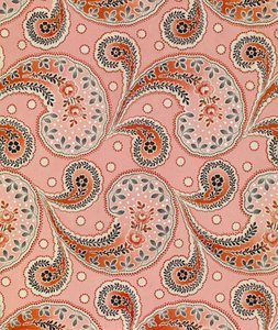 Textildesign för Trekhgornaya Manufaktura, 1918 av Unbekannt