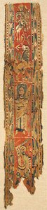Textilfragment, bysantinskt, 600-800-tal. av Unbekannt