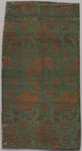 Textil, italiensk, sent 1300-tidigt 1400-tal. av Unbekannt