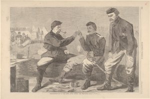 Thanksgiving Day in the Army - After Dinner: The Wishbone Harper
