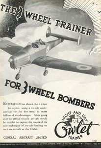 Den 3-hjuliga tränaren för 3-hjuliga bombplan, 1941. av Unbekannt