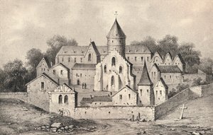 Abbey of St Antoine des Champs, 1915. av Unbekannt