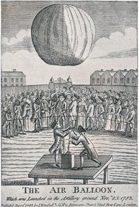 Luftballongen, 1783, 1920. av Unbekannt