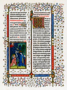Bebådelsen, 1413-1419 av Unbekannt