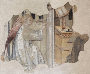 Bebådelsen, 1300-talet. av Unbekannt