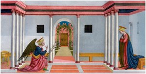 The Annunciation, c1445, 1958 av Unbekannt