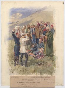 Aprilupproret 1878. Förhandlingar vid upprorsmakarnas högkvarter, 1878 av Unbekannt