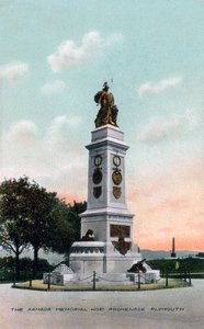 Armada Memorial, Hoe Promenade, Plymouth, Devon, tidigt 1900-tal av Unbekannt