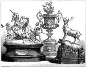 Ascot-prisplattan, 1875 av Unbekannt