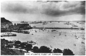 Atlantflottan i Torquay, 1936 av Unbekannt