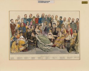 Den österrikiska kejserliga familjen, 1879. av Unbekannt