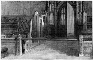 The Bar of the House of Commons, Westminster, London, 1800-talet av Unbekannt