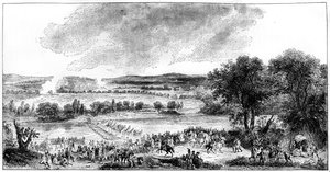 Slaget vid Arcole, Italien, 15-17 november 1796 1882-1884 av Unbekannt
