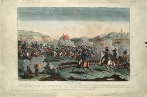 Slaget vid Jena, ca 1806 av Unbekannt