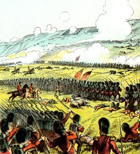 Slaget vid Alma, 1854, c1850-talet av Unbekannt