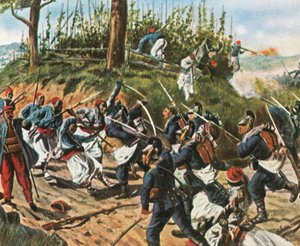 Bayern i Weissenburg, 4 augusti 1870, 1936. av Unbekannt
