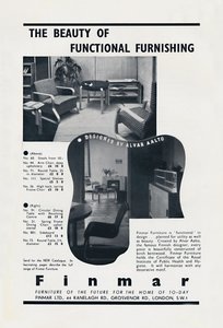 Skönheten med funktionell inredning - Finmar, 1939 av Unbekannt