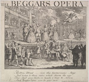 Tiggaroperan, 1728. av Unbekannt