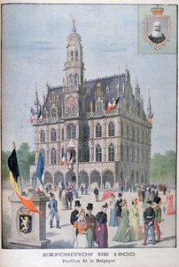 Belgiens paviljong vid världsutställningen 1900, Paris 1900 av Unbekannt