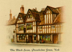The Black Swan, Peasholme Green, York, 1936. av Unbekannt