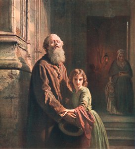 Den blinde tiggaren, 1853, c1902. av Unbekannt