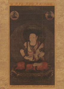 T Bodhisattva Manjushree Manju Basatsu, 1200-talet. av Unbekannt