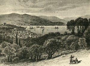 Bosporen, från Therapia, 1890. av Unbekannt