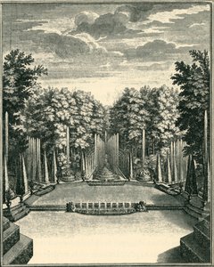 Vattenteatern Bosquet i trädgårdarna i Versailles, Frankrike, 1903. av Unbekannt