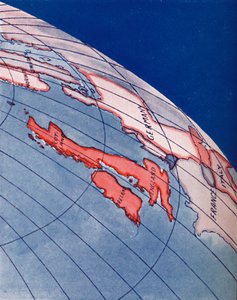 De brittiska öarna och norra Europa klockan 18 på midsommardagen 1935 av Unbekannt