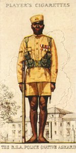 Den brittiska sydafrikanska polisen Askari, 1936. av Unbekannt
