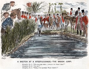 Bäckhoppet, 1863 av Unbekannt