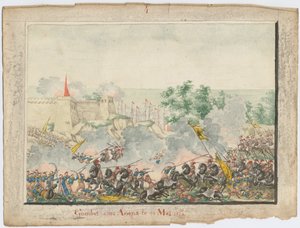 Infångandet av fästningen Anapa den 23 juni 1828, 1829 av Unbekannt