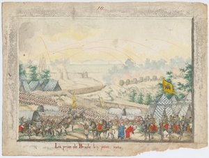 Infångandet av Brailov-fästningen den 7 juni 1828, 1829 av Unbekannt