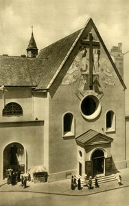 Kapucinerkyrkan, Wien, Österrike, c1935. av Unbekannt