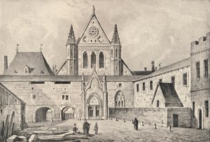 Karmelitklostret på Rue dEnfer, Paris, 1915 av Unbekannt