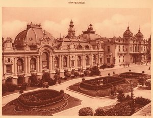 Kasinot, Monte Carlo, 1930. av Unbekannt