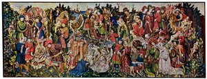 The Chatsworth Hunting Tapestries, första i serien, 1930 av Unbekannt