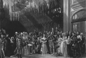 Prinsen av Wales dop, 25 januari 1842, 1901. av Unbekannt