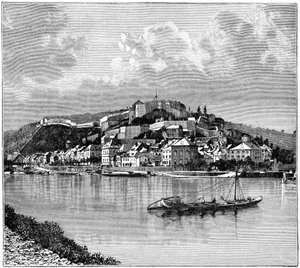 Citadellet i Namur, 1898 av Unbekannt