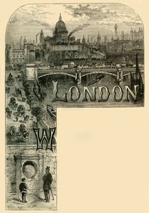 The City of London, c1872. av Unbekannt