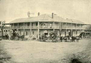 The Club House Hotel, Narrabri, 1901. av Unbekannt