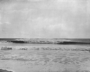 The Combing Wave, New Jersey Coast, USA, c1900. av Unbekannt