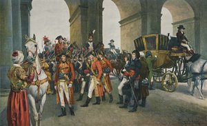 Konsulerna tar Tuilerierna i besittning, 10 augusti 1792, 1896. av Unbekannt