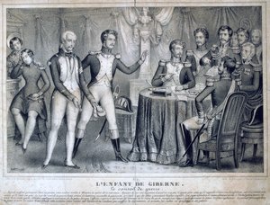 Krigets råd, 1818, 1800-talet av Unbekannt