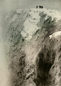 Erebus krater, 900 fot djup och en halv mil bred, 1908, 1909. av Unbekannt