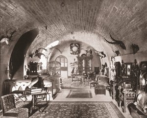 Krypten, Glamis Castle, Forfar, Skottland, 1894. av Unbekannt