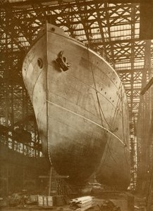 Cunard Aurania 14 000 ton på lagren i Newcastle-On-Tyne, c1930. av Unbekannt