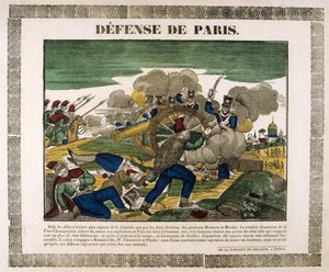 Paris försvar, 1814, 1800-talet av Unbekannt